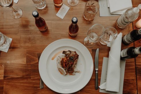 A plate of food