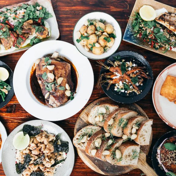 Mediterranean wedding menu