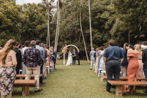 Garden ceremony