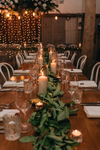 Barn arce reception