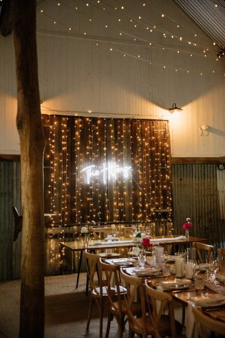 Hanging fair lights