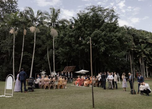 Outdoor ceremony