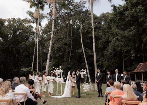 Outdoor ceremony