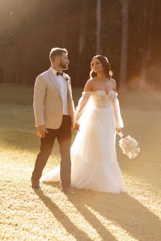 Bride + groom