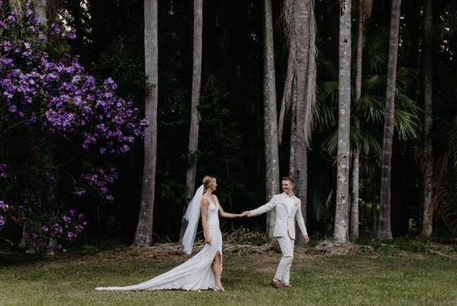 Bride + groom