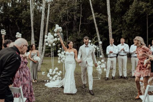 Bride + groom